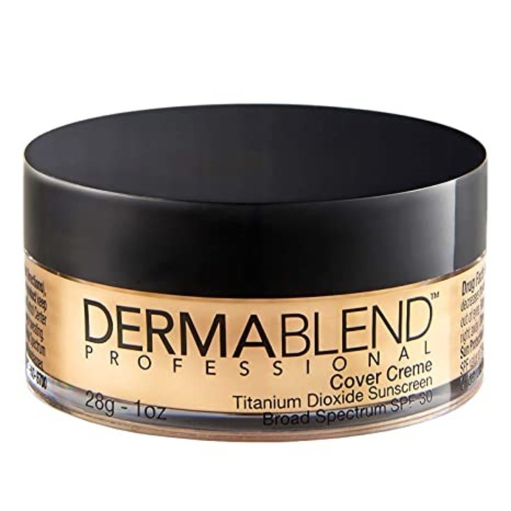 NIB ✅DERMABLEND #30W YELLOW BEIGE Cover Creme Full Coverage Foundation ✨ BNIB